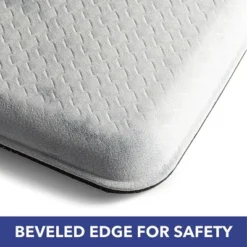 J&V TEXTILES Anti Fatigue Kitchen Mat Cushioned Anti Fatigue, Non Slip Waterproof Mat Standing Desk, 20x36x1/2 Inches (Happy Is Homemade) -Home Decor Store GUEST 38336ef9 3166 4ce9 a238 0886059024e7