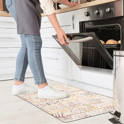 World Rug Gallery Geometric Bohemian Design Anti Fatigue Standing Mat 12 World Rug Gallery Geometric Bohemian Design Anti Fatigue Standing Mat - Image 10