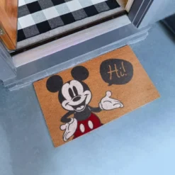 Mickey Mouse 2pk Hi And Welcome Coir Door Mats 15 Mickey Mouse 2pk Hi And Welcome Coir Door Mats -Home Decor Store GUEST 3ca84ca5 2303 4326 bb3d 90a767198563
