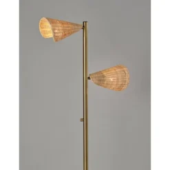 Cove Tree Floor Lamp Antique Brass - Adesso 9 Cove Tree Floor Lamp Antique Brass - Adesso -Home Decor Store GUEST 3f9bde52 8f72 4e8e 98cc 0939652e08e7