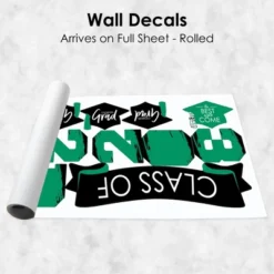 Big Dot Of Happiness Green Class Of 2023 Graduation Party Wall Decals Set Of 20 -Home Decor Store GUEST 406c40aa cc13 41c3 b93b 917f5c705ac9