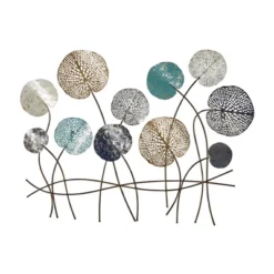 Modern Metal Floral Wall Decor - Olivia & May -Home Decor Store GUEST 40bc8d42 f426 4c65 8c8e ffbf8d94e44a