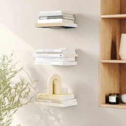 Set Of 3 Conceal Floating Small Shelves - Umbra -Home Decor Store GUEST 40da9039 0ce7 46d5 8617 03dd74691e5f