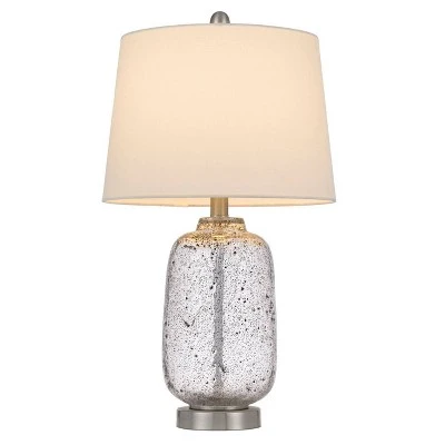 Transitional Styled Bubble Glass Table Lamp With Metal Base - Cal Lighting 4 Transitional Styled Bubble Glass Table Lamp With Metal Base - Cal Lighting - Image 2