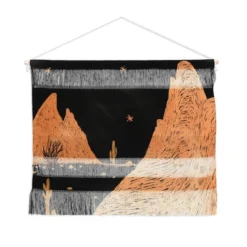 Alisa Galitsyna A Night In The Desert Fiber Wall Hanging - Society6 -Home Decor Store GUEST 43da35e6 a28c 4331 af4b dd936d17aabb