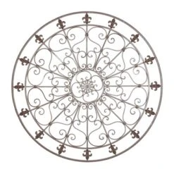 Metal Fleur De Lis Scrollwork And Wall Decor Black - Olivia & May 33 Metal Fleur De Lis Scrollwork And Wall Decor Black - Olivia & May -Home Decor Store GUEST 44acaa45 5b49 4074 8d22 bbf381eb611e