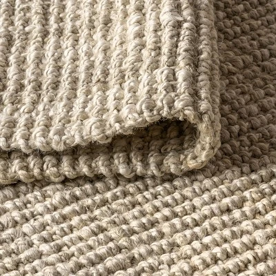 Hiro Hand Woven Chunky Jute Area Rug - JONATHAN Y 9 Hiro Hand Woven Chunky Jute Area Rug - JONATHAN Y - Image 7