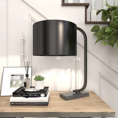 Traditional Metal Table Lamp Black - Olivia & May 10 Traditional Metal Table Lamp Black - Olivia & May - Image 8