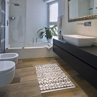 World Rug Gallery Distressed Bohemian Anti Fatigue Standing Mat 9 World Rug Gallery Distressed Bohemian Anti Fatigue Standing Mat - Image 7