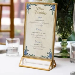 5 X 7 Picture Frames 6-Pack – Floating Frame Set For Table Numbers, Wedding Signs, Photos, Or Table Decor By Great Northern Party - Gold -Home Decor Store GUEST 46bca3fd 2d19 4c74 9171 afaa25ef5954