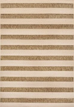 Aveiro Wide Stripe Indoor/Outdoor Area Rug - JONATHAN Y