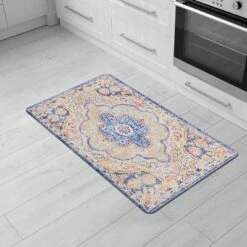 World Rug Gallery Distressed Bohemian Vintage Anti-fatigue Standing Mat -Home Decor Store GUEST 48a15c17 7d90 4963 b057 db84115f672c