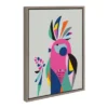 18" X 24" Sylvie Galah Framed Canvas Wall Art By Rachel Lee Gray - Kate And Laurel 1 18" X 24" Sylvie Galah Framed Canvas Wall Art By Rachel Lee Gray - Kate And Laurel -Home Decor Store GUEST 48b65081 a586 48c1 9d43 5ad21ed5e95e