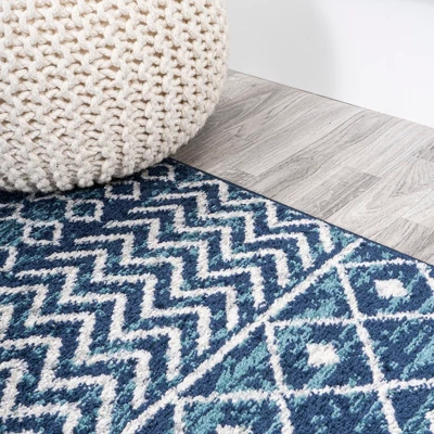 Arta Moroccan Modern Geometric Rug Area Rug - JONATHAN Y 5 Arta Moroccan Modern Geometric Rug Area Rug - JONATHAN Y - Image 3