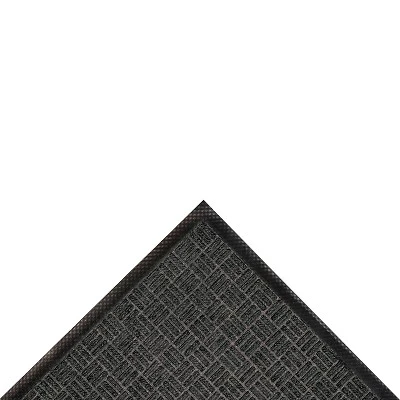 2'x3' Solid Doormat Charcoal - HomeTrax 4 2'x3' Solid Doormat Charcoal - HomeTrax - Image 2