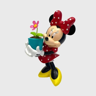 Disney 12" Stone Solar Motion Minnie Mouse Statue 3 Disney 12" Stone Solar Motion Minnie Mouse Statue
