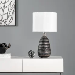 NuLOOM Chancey 25" Glass Table Lamp -Home Decor Store GUEST 4cf6e8ee 15a8 4498 a4da 83f369b6ac1c