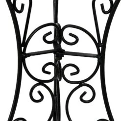Sunnydaze Decor Sunnydaze Indoor/Outdoor Decorative Steel Scroll Gazing Ball Stand For 10" Or 12" Outdoor Garden Gazing Globes - 11" H - Black -Home Decor Store GUEST 4fbf4d18 3af4 47b5 819a 879c4754fe8b
