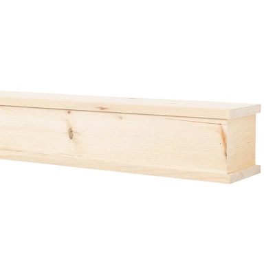 Modern Ember Cody Wood Fireplace Mantel Shelf With Top & Bottom Molding 8 Modern Ember Cody Wood Fireplace Mantel Shelf With Top & Bottom Molding - Image 6