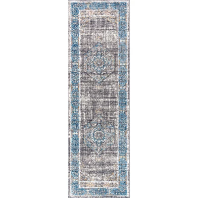 Anatolia Vintage Medallion Area Rug - JONATHAN Y 3 Anatolia Vintage Medallion Area Rug - JONATHAN Y