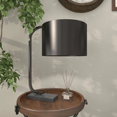Traditional Metal Table Lamp Black - Olivia & May 11 Traditional Metal Table Lamp Black - Olivia & May - Image 9