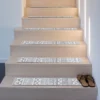 World Rug Gallery Modern Geometric Non-Slip Stair Treads