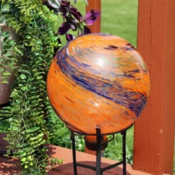 Sunnydaze Decor Sunnydaze Indoor/Outdoor Artistic Gazing Globe Glass Garden Ball For Lawn, Patio Or Indoors - 10" Diameter 9 Sunnydaze Decor Sunnydaze Indoor/Outdoor Artistic Gazing Globe Glass Garden Ball For Lawn, Patio Or Indoors - 10" Diameter -Home Decor Store GUEST 541bb0b8 865d 4bf8 92d0 7d72a2295294