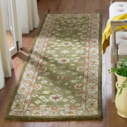 2'3"x8' Floral Tufted Runner Rug Moss Green/Ivory - Safavieh 10 2'3"x8' Floral Tufted Runner Rug Moss Green/Ivory - Safavieh -Home Decor Store GUEST 5443471b e743 4f84 9ad0 84e14fe41c4d