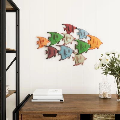 Hastings Home School Of Fish 3D Metal Hanging Wall Art 7 Hastings Home School Of Fish 3D Metal Hanging Wall Art - Image 5