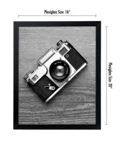 Americanflat Poster Frame With Polished Plexiglass - Hanging Hardware Included