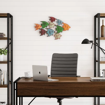 Hastings Home School Of Fish 3D Metal Hanging Wall Art 8 Hastings Home School Of Fish 3D Metal Hanging Wall Art - Image 6