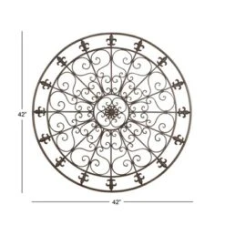 Metal Fleur De Lis Scrollwork And Wall Decor Black - Olivia & May 32 Metal Fleur De Lis Scrollwork And Wall Decor Black - Olivia & May -Home Decor Store GUEST 5ddc962f 6eed 42ec a325 9d17654e0c07