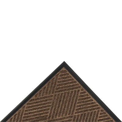 2'x3' Solid Diamond Doormat Brown/Black - HomeTrax 4 2'x3' Solid Diamond Doormat Brown/Black - HomeTrax - Image 2