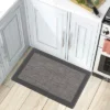 World Rug Gallery Textline Bordered Anti-Fatigue Standing Mat -Home Decor Store GUEST 5fc495d9 40a1 44d4 9a2c dae9f863b79b