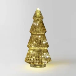 14.75" Battery Operated Lit Glass Christmas Tree Sculpture - Wondershop™ 12 14.75" Battery Operated Lit Glass Christmas Tree Sculpture - Wondershop™ -Home Decor Store GUEST 60d09b4c e939 4bb4 a671 99300057def2