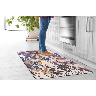 World Rug Gallery Modern Bright Flowers Anti Fatigue Standing Mat 10 World Rug Gallery Modern Bright Flowers Anti Fatigue Standing Mat - Image 8