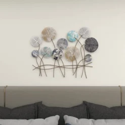 Modern Metal Floral Wall Decor - Olivia & May -Home Decor Store GUEST 612dca6d 67c3 47e1 9f20 b50d3c43f80a