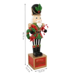 Sunnydaze Decor Sunnydaze Indoor/Outdoor Porch Or Living Room Resin Karl The Christmas Nutcracker Holiday Decorative Statue - 48" 11 Sunnydaze Decor Sunnydaze Indoor/Outdoor Porch Or Living Room Resin Karl The Christmas Nutcracker Holiday Decorative Statue - 48" -Home Decor Store GUEST 632d549f 17e8 44c5 9120 545274ad5cd7