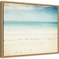 20" X 16" In The Clear By Lupen Grainne Framed Canvas Wall Art - Amanti Art
