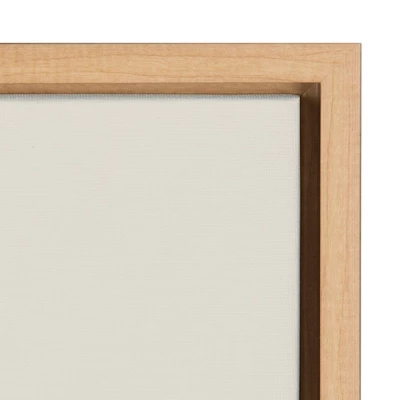 18" X 24" Sylvie Rhino Framed Canvas Wall Art By Rachel Lee Natural - Kate And Laurel 4 18" X 24" Sylvie Rhino Framed Canvas Wall Art By Rachel Lee Natural - Kate And Laurel - Image 2