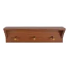 18" X 5" Hinter Wood Shelf With Pegs Walnut Brown - Kate & Laurel All Things Decor 2 18" X 5" Hinter Wood Shelf With Pegs Walnut Brown - Kate & Laurel All Things Decor -Home Decor Store GUEST 655c8b38 d205 4c1a bb93 7d05f17e1f2b