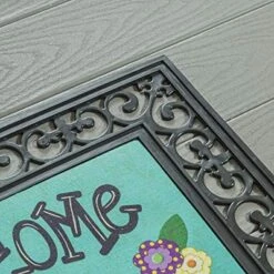 Evergreen Indoor Outdoor Welcome Y'all Bundle Set Of 4 - Garden Flag Stand And Flag, Sassafras Doormat Frame And Sassafras Insert -Home Decor Store GUEST 67550495 f05b 410b 8c1e 33791925e82c