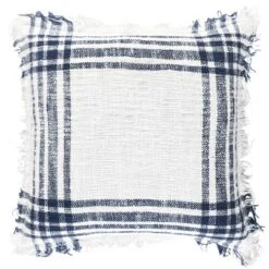 18"x18" Poly Filled Plaid Square Throw Pillow - Rizzy Home 13 18"x18" Poly Filled Plaid Square Throw Pillow - Rizzy Home -Home Decor Store GUEST 68bdde2d d721 455b b04f b8b4dd0bbb24