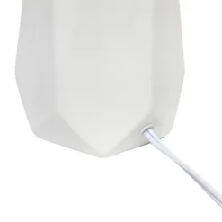 Ceramic Prism Table Lamp Off-White - Simple Designs 14 Ceramic Prism Table Lamp Off-White - Simple Designs -Home Decor Store GUEST 6c0fbc94 b8ef 4b51 ba37 9ae6d2836823