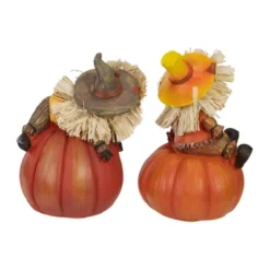 Northlight Set Of 2 Scarecrow On A Pumpkin Thanksgiving Table Figures -Home Decor Store GUEST 6d073024 91c2 4771 a9c4 bc89efc4f2af