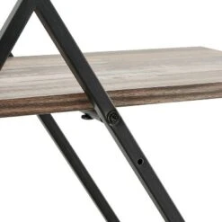 3-Tier Antigua Crossed Double Diamond Wall Shelf Unit Black/Rustic - Danya B. -Home Decor Store GUEST 6df52a8c 844c 43dd b938 786928a13e3f