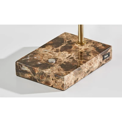 Reader Desk Lamp Antique Brass (Includes LED Light Bulb) - Adesso 4 Reader Desk Lamp Antique Brass (Includes LED Light Bulb) - Adesso - Image 2