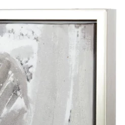 Canvas Landscape Trees Framed Wall Art With Silver Frame White - Olivia & May -Home Decor Store GUEST 70852e4c 467a 4d1b 8387 446e074b352c