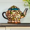 Teapot Lamp-Tiffany Style Stained Glass Light (Includes LED Light Bulb) -Home Decor Store GUEST 726e0034 3d55 4e41 9ec3 abf6381d3a18