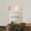 Sweet Water Decor Christmas 9oz Clear Jar Soy Candle -Home Decor Store GUEST 72b32f0b eadb 4900 af89 911ccc308764